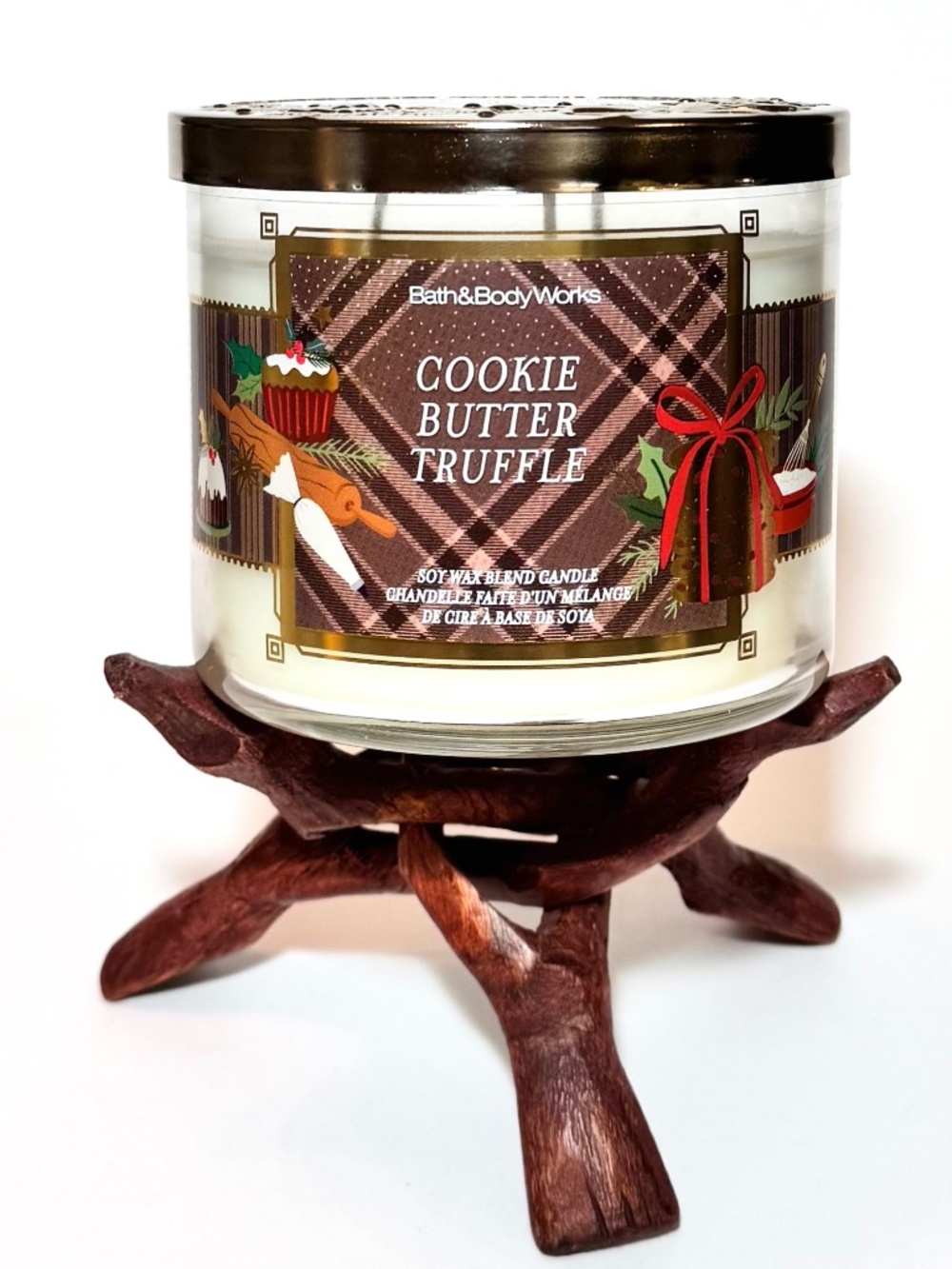 COOKIE BUTTER TRUFFLE 3 Wick Candle